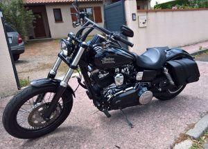 Sacoche Myleatherbikes Harley Dyna Street Bob_133